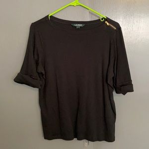 Black Lauren by Ralph Lauren top